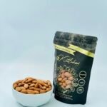 Deluxe Gurme Serisi Duble Iri Boy Çiğ  Yerli Taze Çıtır Çerez Tuzsuz Badem