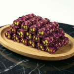 Gül Yapraklı Narlı Fıstıklı Parmak Fitil