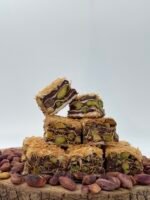 Kadayıflı Fıstıklı ve Çikolatalı Baklava Lokum