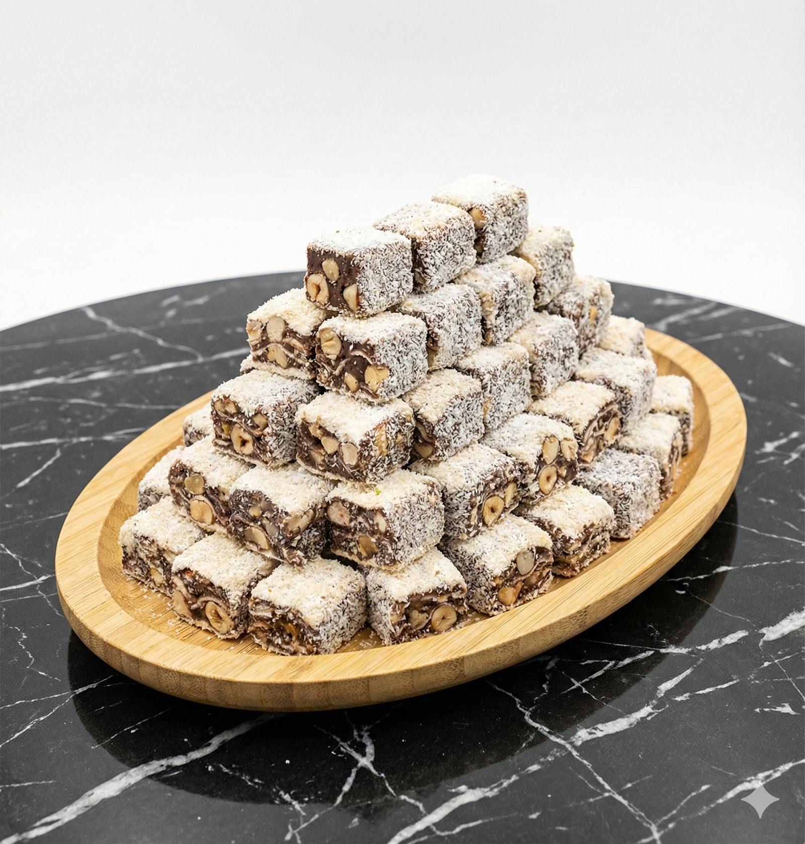 Gemini_Generated_Image_9ddy3k9ddy3k9ddy Fındıklı Çikolatalı Baklava Lokum - Görsel 1